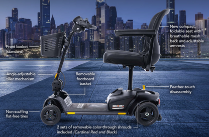 Go Go Elite Traveller 2 PLATINUM 4-Wheel Scooter